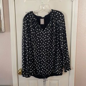 Anthropologie Dolan Left Coast Mix Media Top